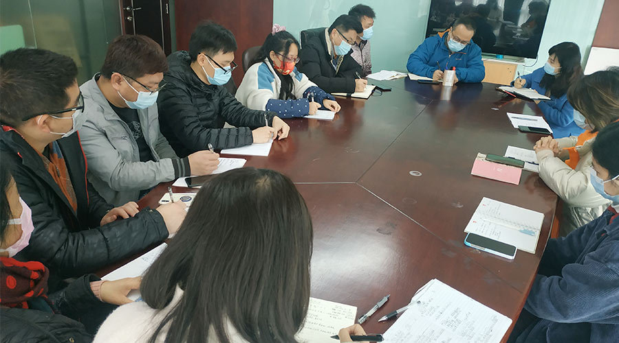 開工大吉！金環(huán)電器組織銷售部門召開動員大會