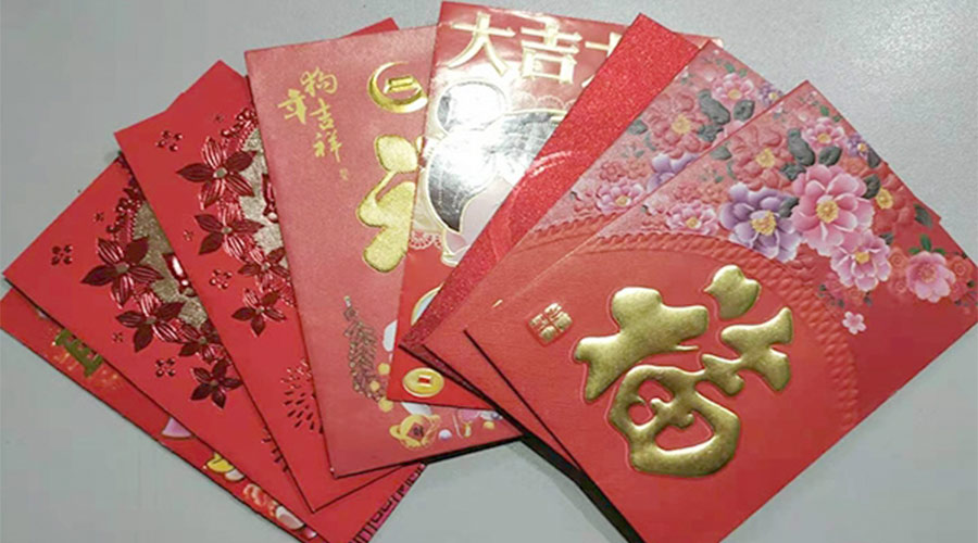 開工好彩頭！金環(huán)電器銷售部為員工派發(fā)開工紅包！